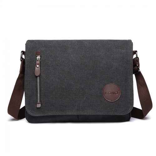 Kono Clever RFID-Protected Canvas Crossbody Bag