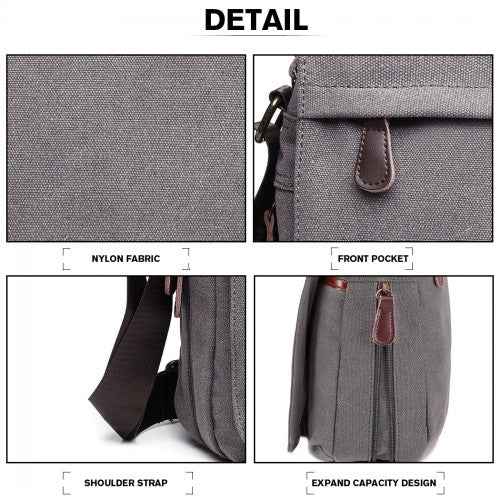 The Clever Expandable Work Messenger Bag