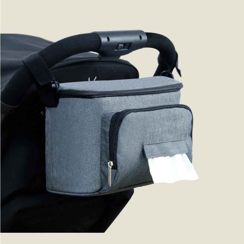 The Grab & Go Pushchair Organiser with Wipe Dispenser