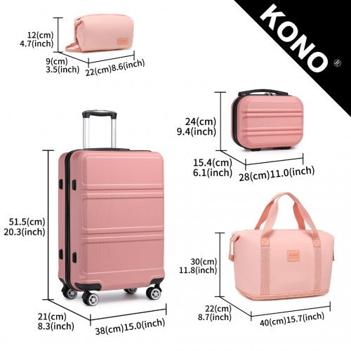 The Clever Kono Matching Luggage Collection – 3 or 6-Piece Set – The Clever Bag Company