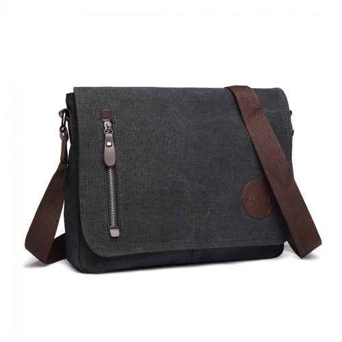Kono Clever RFID-Protected Canvas Crossbody Bag