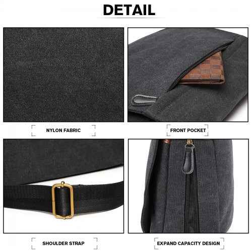 The Clever Expandable Work Messenger Bag