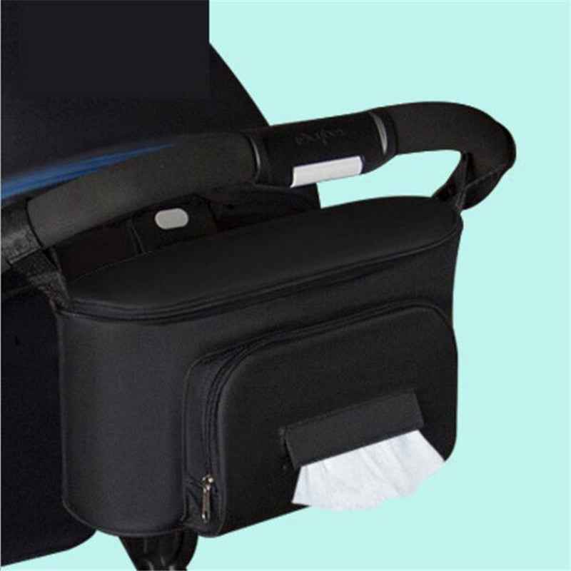 The Grab & Go Pushchair Organiser with Wipe Dispenser