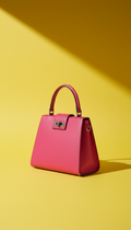 Trapeze Bag in Punch Pink