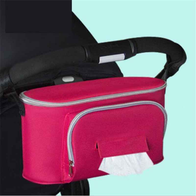 The Grab & Go Pushchair Organiser with Wipe Dispenser