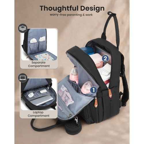 The Clever Kono 3-in-1 Changing Backpack