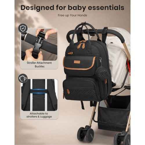 The Clever Kono 3-in-1 Changing Backpack