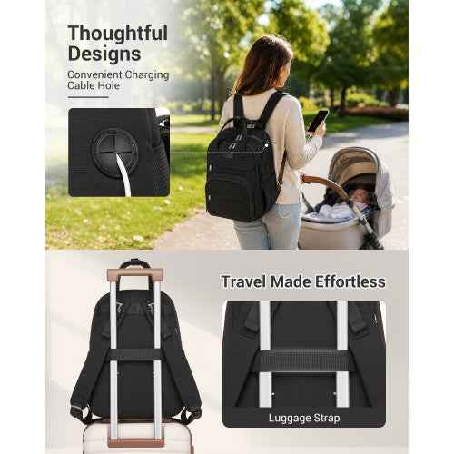 The Clever Kono 2-in-1 Changing Backpack & Mat Set