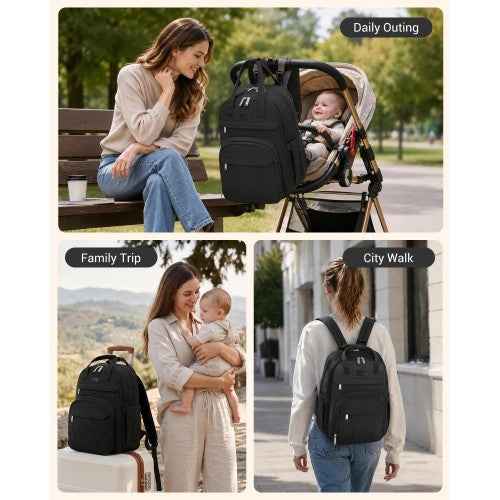 The Clever Kono 2-in-1 Changing Backpack & Mat Set
