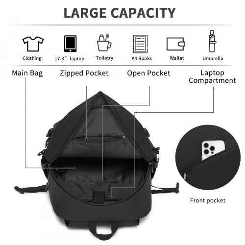 The Clever Kono USB Laptop Backpack
