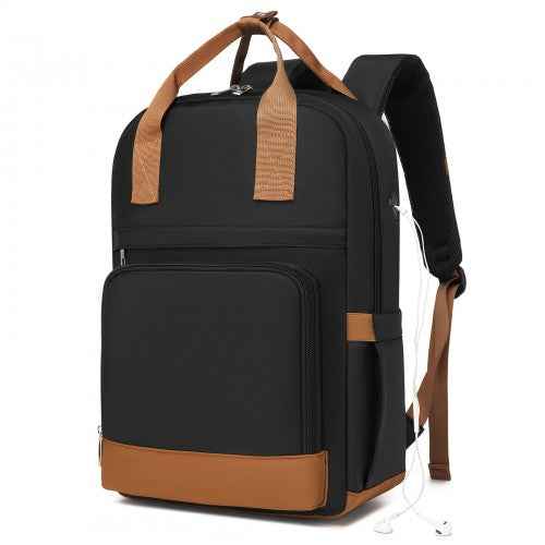 The Clever Charge & Commute Laptop Backpack