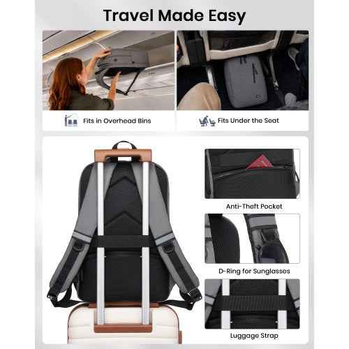 The Clever Reflective Commuter Laptop Backpack