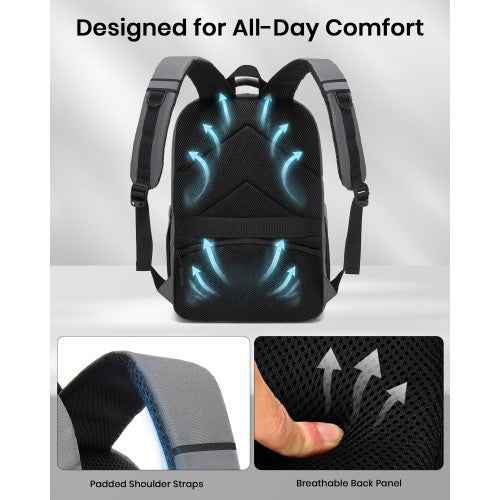 The Clever Reflective Commuter Laptop Backpack