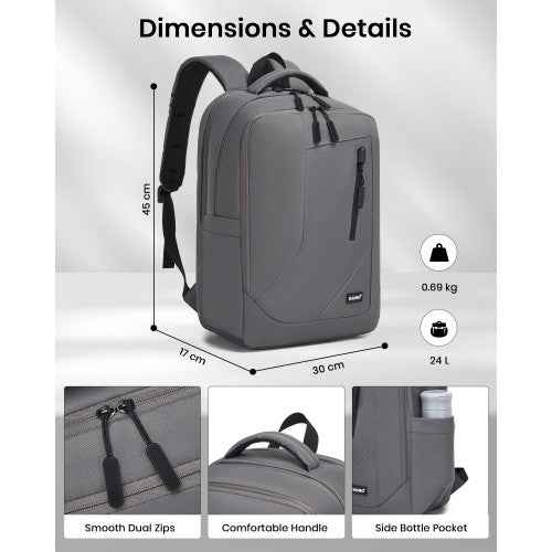 The Clever Reflective Commuter Laptop Backpack