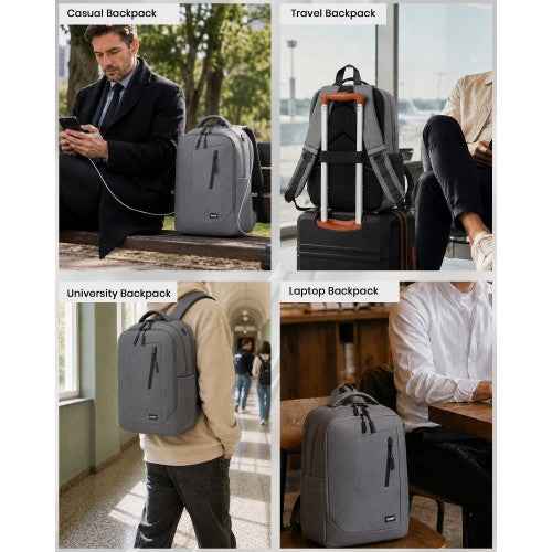The Clever Reflective Commuter Laptop Backpack