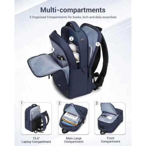 The Clever Reflective Commuter Laptop Backpack