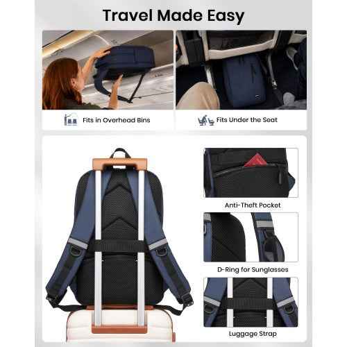 The Clever Reflective Commuter Laptop Backpack