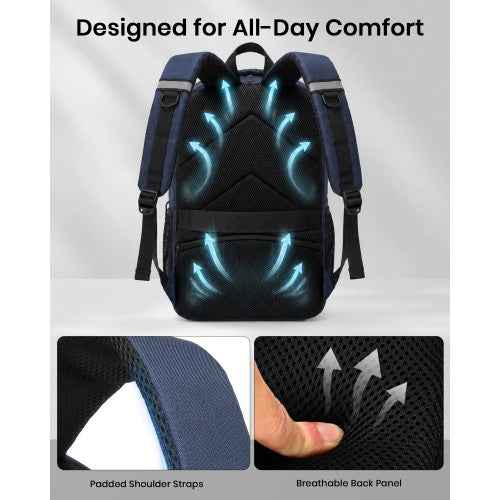 The Clever Reflective Commuter Laptop Backpack