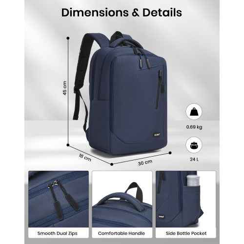 The Clever Reflective Commuter Laptop Backpack