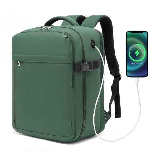 The Clever Clamshell Laptop & Cabin Backpack