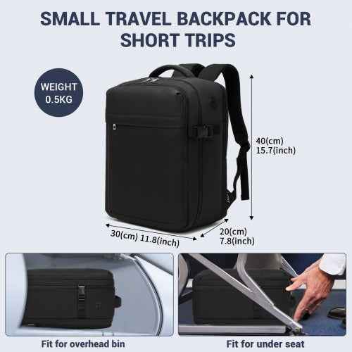 The Clever Clamshell Laptop & Cabin Backpack