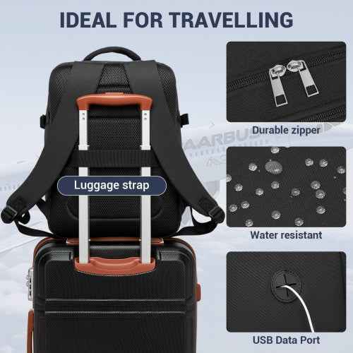 The Clever Clamshell Laptop & Cabin Backpack