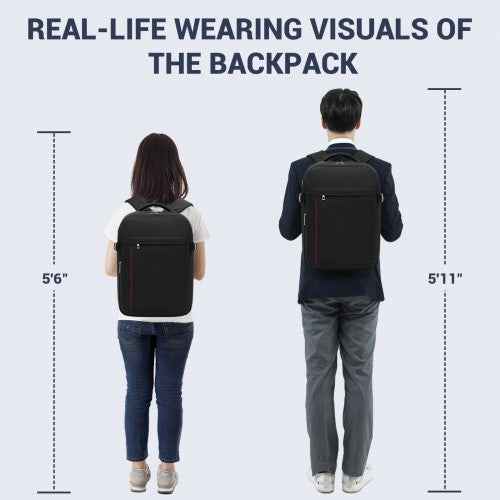 The Clever Clamshell Laptop & Cabin Backpack