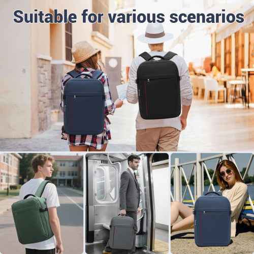 The Clever Clamshell Laptop & Cabin Backpack