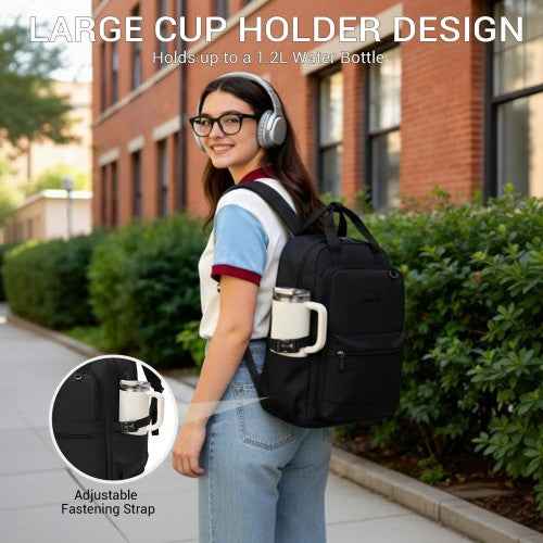 Kono Smart Water-Resistant Laptop Backpack