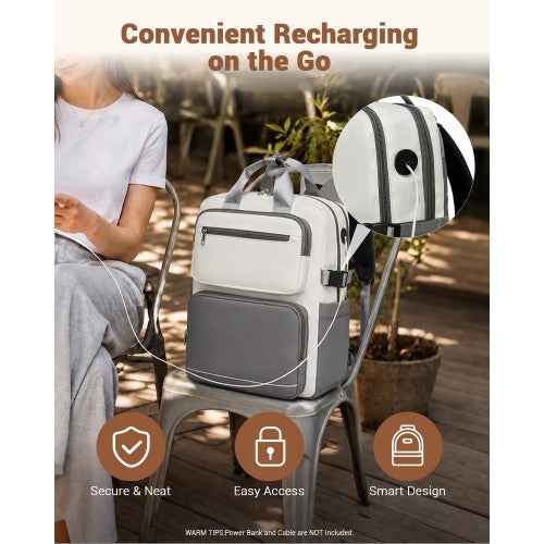 The Clever Visible & Secure Laptop Backpack