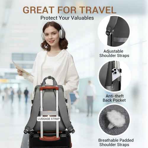 The Clever Visible & Secure Laptop Backpack