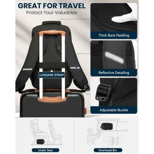 The Clever Work-to-Weekend Laptop Backpack
