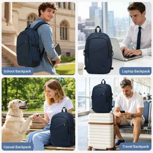 The Clever Secure-Charge Laptop Backpack