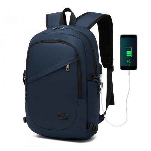 The Clever Secure-Charge Laptop Backpack