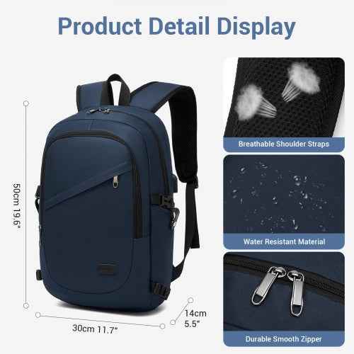 The Clever Secure-Charge Laptop Backpack