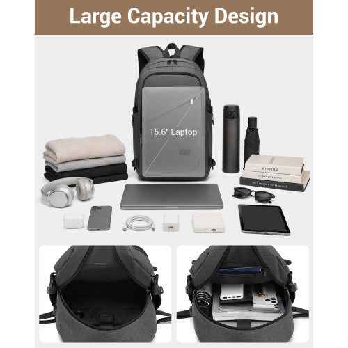 The Clever Secure-Charge Laptop Backpack
