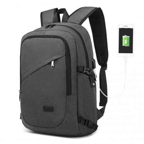 The Clever Secure-Charge Laptop Backpack