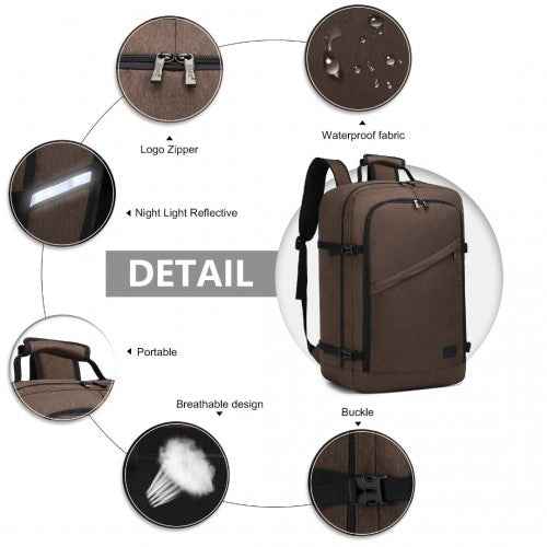 The Clever Kono 38L Cabin Laptop Backpack