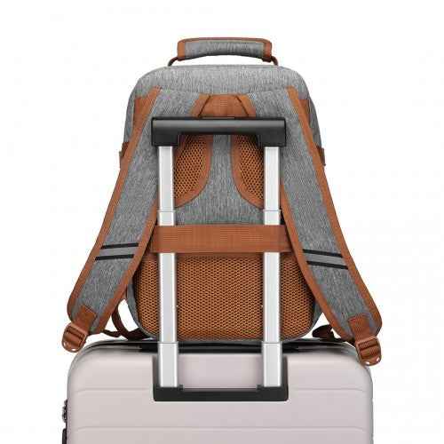 The Clever Kono Compact Cabin Laptop Backpack
