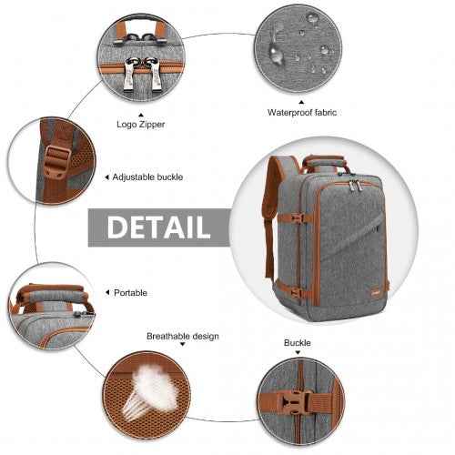 The Clever Kono Compact Cabin Laptop Backpack