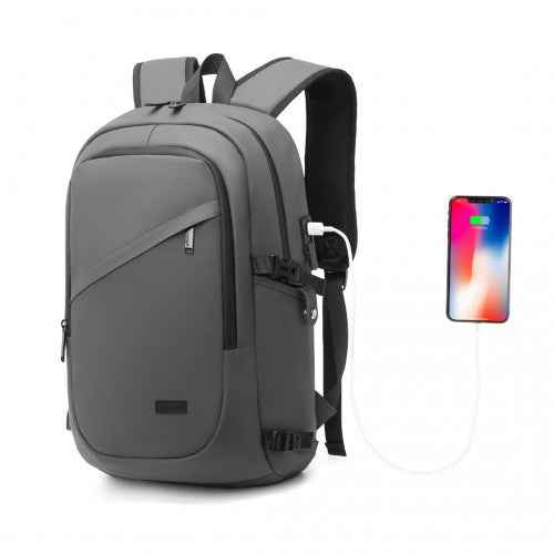 The Clever Power-Up Work Laptop Backpack