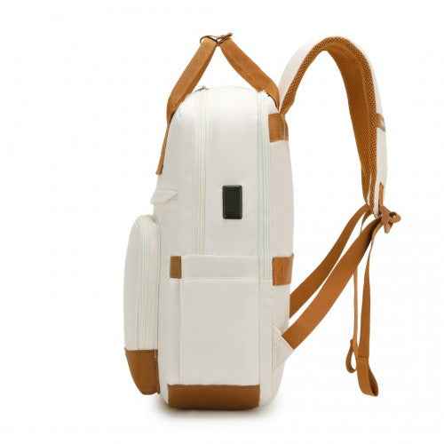 The Clever Charge & Go Laptop Backpack + Organiser Pouch