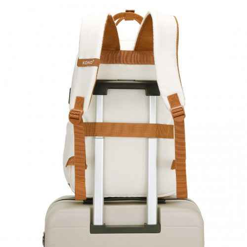 The Clever Charge & Go Laptop Backpack + Organiser Pouch