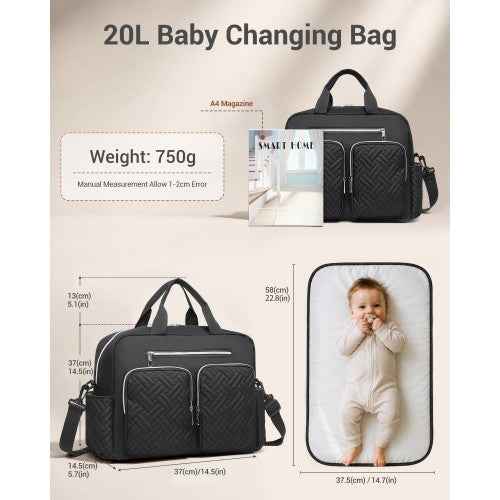 The Clever Kono Changing Tote & Mat Set