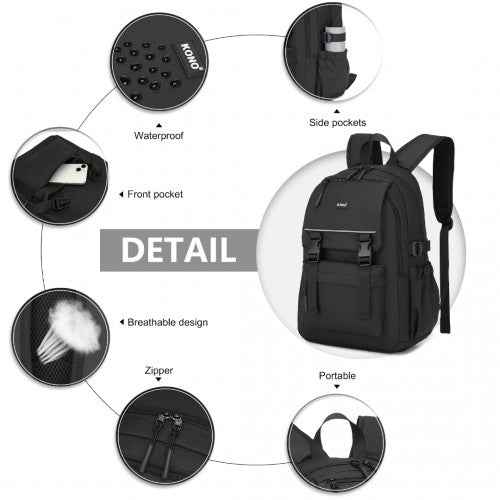 The Clever Reflective Commuter Laptop Backpack