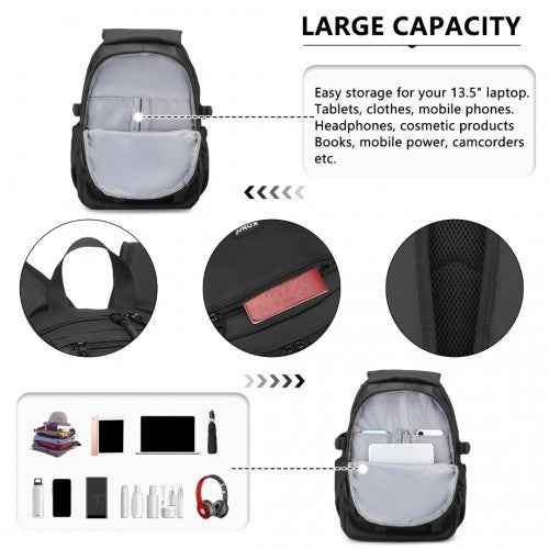 The Clever Reflective Commuter Laptop Backpack