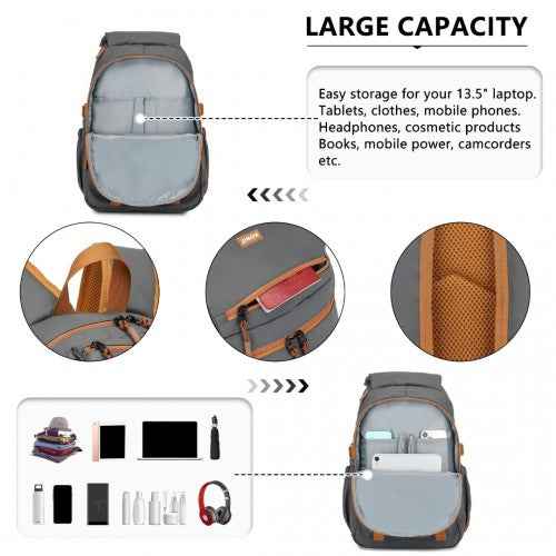 The Clever Reflective Commuter Laptop Backpack
