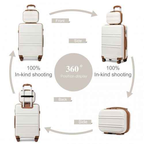 The Clever Kono Matching Luggage Collection – 3 or 6-Piece Set