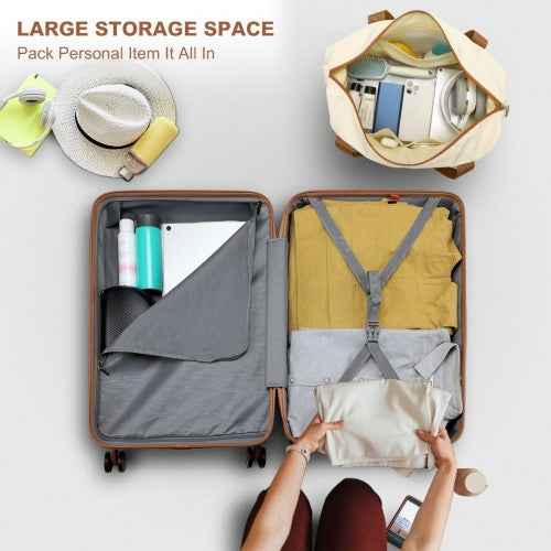 The Clever Kono Matching Luggage Collection – 3 or 6-Piece Set