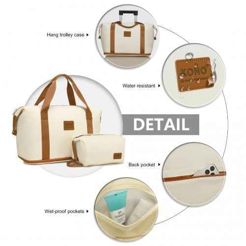 The Clever Kono Matching Luggage Collection – 3 or 6-Piece Set